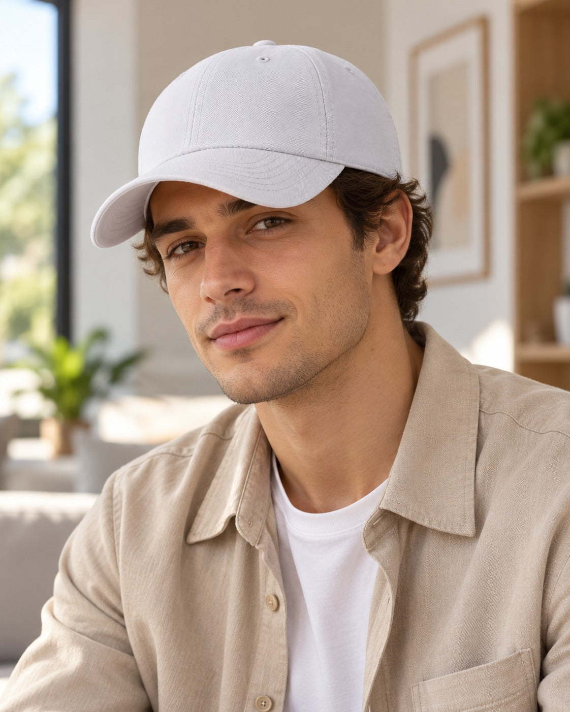Dynasty Icon White Casual Cap | Everyday Streetwear & Sports Cap