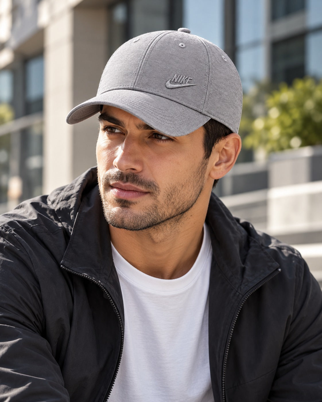 Dynasty Icon Classic Grey Athletic Training Cap | Sports & Casual Wear