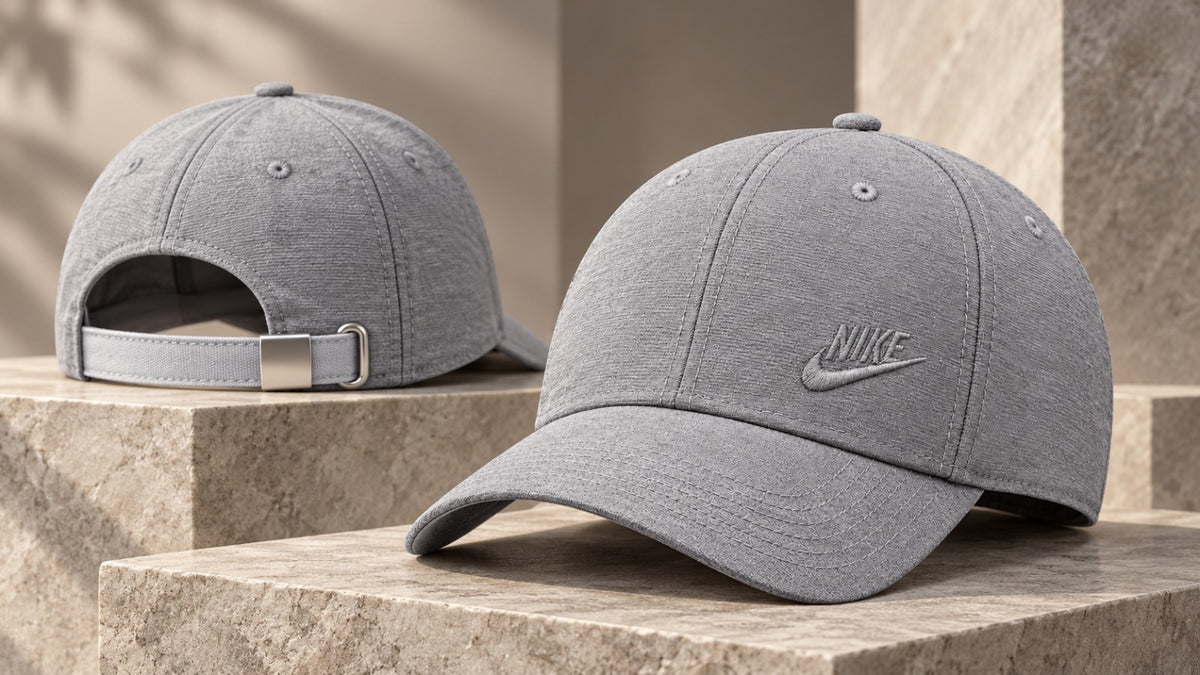 Dynasty Icon Classic Grey Athletic Training Cap | Sports & Casual Wear