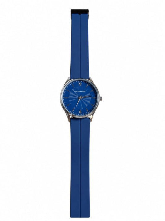 Dynasty Icon Royal Blue Dial Watch | Premium Silicone Strap