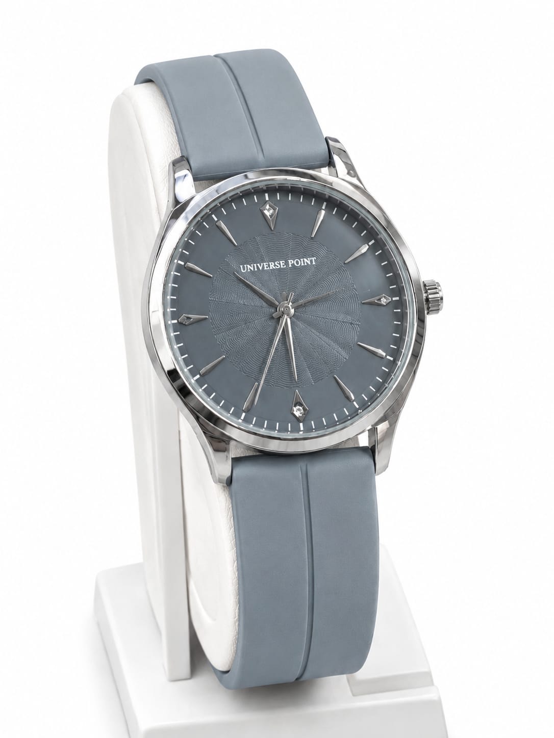 Dynasty Icon Slate Grey Dial Watch | Premium Silicone Strap