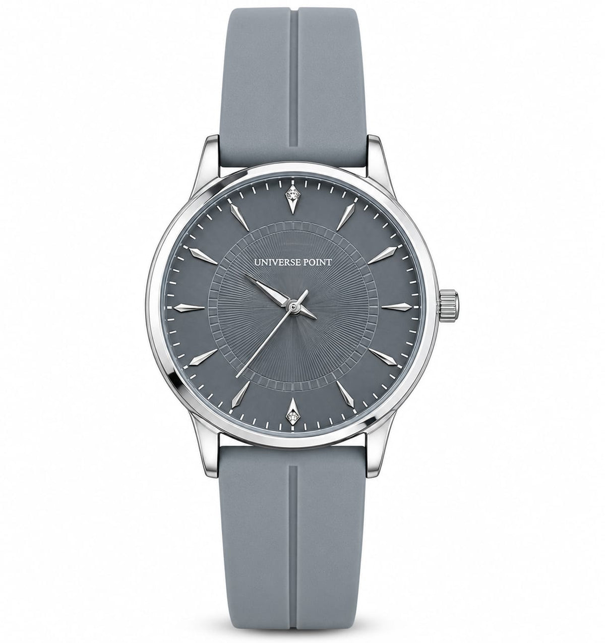 Dynasty Icon Slate Grey Dial Watch | Premium Silicone Strap